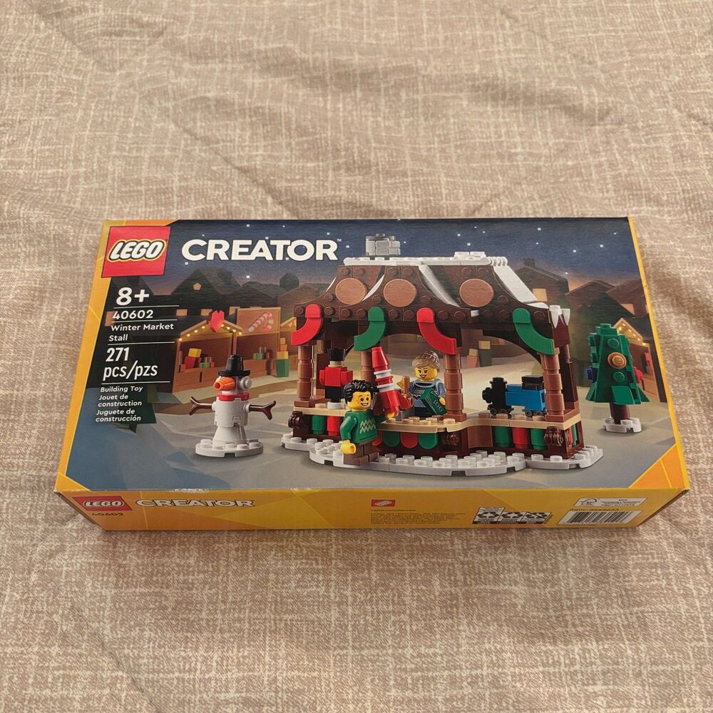 LEGO Creator: 40602 Winter Market Stall Brand New Sealed Holiday Set
